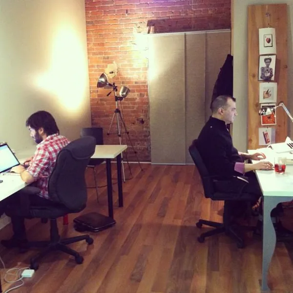 Working on Anahita at the office